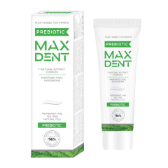 STS MAXDENT zobu pasta  PLANT BASED PREBIOTIC 75 ml