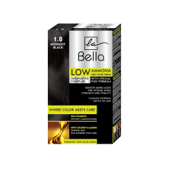 LABELLA Noturīga matu krēmkrāsa ar zemu amonjaka saturu “Color&CARE Low Ammonia
