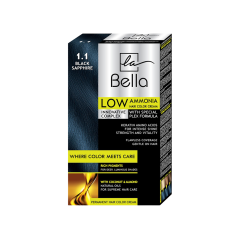 LABELLA Noturīga matu krēmkrāsa ar zemu amonjaka saturu “Color&CARE Low Ammonia