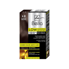 LABELLA Noturīga matu krēmkrāsa ar zemu amonjaka saturu “Color&CARE Low Ammonia