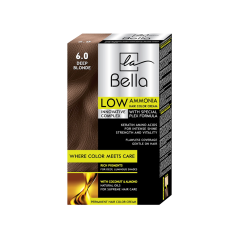 LABELLA Noturīga matu krēmkrāsa ar zemu amonjaka saturu “Color&CARE Low Ammonia
