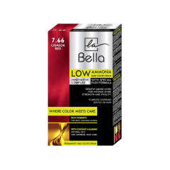 LABELLA Noturīga matu krēmkrāsa ar zemu amonjaka saturu “Color&CARE Low Ammonia