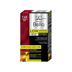 LABELLA Noturīga matu krēmkrāsa ar zemu amonjaka saturu “Color&CARE Low Ammonia