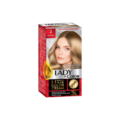 LADY IN COLOR noturīga matu krēmkrāsa 02 Blonds