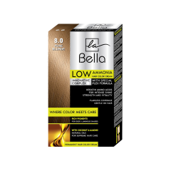 LABELLA Noturīga matu krēmkrāsa ar zemu amonjaka saturu “Color&CARE Low Ammonia