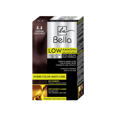 LABELLA Noturīga matu krēmkrāsa ar zemu amonjaka saturu “Color&CARE Low Ammonia