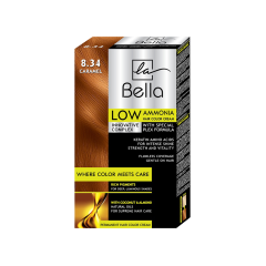 LABELLA Noturīga matu krēmkrāsa ar zemu amonjaka saturu “Color&CARE Low Ammonia