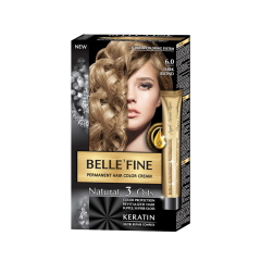 BELLE FINE noturīga matu krēmkrāsa 6.0 Tumši blonds BELLE FINE noturīga matu krēmkrāsa 6.0 Tumši blonds