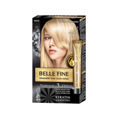 BELLE FINE noturīga matu krēmkrāsa 8.1 Gaiši pelnu blonds BELLE FINE noturīga matu krēmkrāsa 8.1 Gaiši pelnu blonds