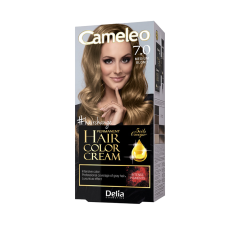 DELIA CAMELEO OMEGA II noturīga krēmveida matu krāsa 7.0 Vidēji blonds