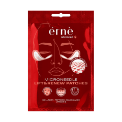 ERNE Advanced Lift & Renew mikroadatu plāksteri ar kolagēnu, peptīdiem, niacinamīdu un E vitamīnu