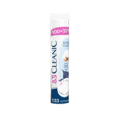 CLEANIC SOFT&COMFORT vates plākstnītes 100 gb. + 33%