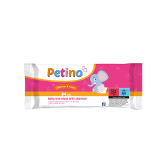 CLEANIC PETINO bērnu mitras salvetes 72+12 gb.par brīvu 7370