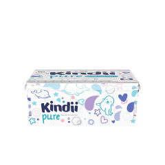 CLEANIC KINDII BABY vates kociņi bērniem ar papīra kātiņu karbiņā 60 gb CLEANIC KINDII BABY vates kociņi bērniem ar papīra kātiņu karbiņā 60 gb