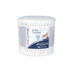 CLEANIC SOFT&COMFORT vates kociņi apaļā karbiņā 200gb