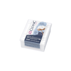 CLEANIC SOFT&COMFORT vates kociņi kvadrates karbiņā 200gb