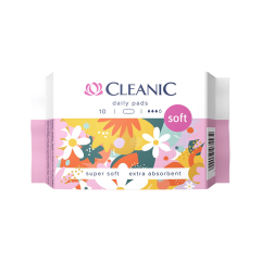 CLEANIC SOFT DAY higiēniskās paketes 10gb