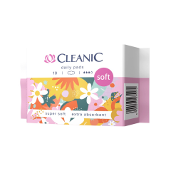 CLEANIC SOFT DAY higiēniskās paketes 10gb CLEANIC SOFT DAY higiēniskās paketes 10gb