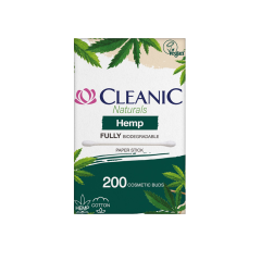 CLEANIC NATURALS HEMP vates kociņi cotton 200gb