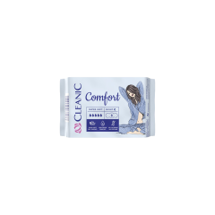 CLEANIC COMFORT NIGHT higiēniskās paketes 8gb