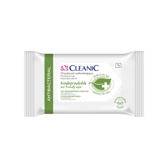 CLEANIC mitrās salvetes 15gb, bioloģiski noārdāms 0316