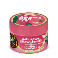 FARMONA TUTTI FRUTTI Sugar mitrinošs cukura ķermeņa skrubis Arbūzs un Verbēna 300 gr