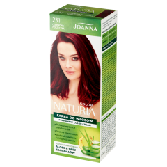 JOANNA NATURIA COLOR matu krāsa 231 sarkanās jāņogas JOANNA NATURIA COLOR matu krāsa 231 sarkanās jāņogas