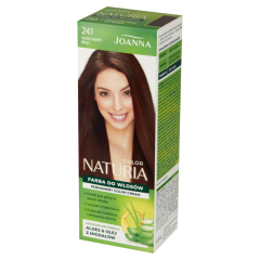 JOANNA NATURIA COLOR matu krāsa 241 riekstu brūns JOANNA NATURIA COLOR matu krāsa 241 riekstu brūns