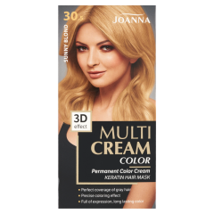 JOANNA MULTI CREAM COLOR noturīga matu krāsa 30.5 saules blonds