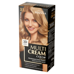JOANNA MULTI CREAM COLOR noturīga matu krāsa 31 smilšu blonds JOANNA MULTI CREAM COLOR noturīga matu krāsa 31 smilšu blonds