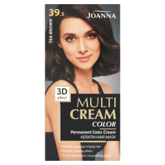 JOANNA MULTI CREAM COLOR noturīga matu krāsa 39.5 tējas brūns