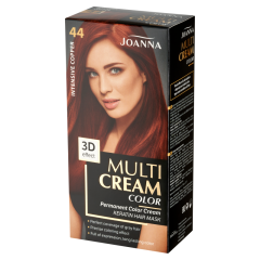 JOANNA MULTI CREAM COLOR noturīga matu krāsa 44 intensīvs vara JOANNA MULTI CREAM COLOR noturīga matu krāsa 44 intensīvs vara