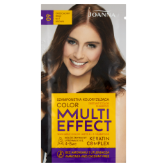 JOANNA MULTI EFFECT COLOR krāsojošais šampūns , bez amonjaka 09 riekstu brūns