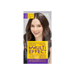 JOANNA MULTI EFFECT COLOR krāsojošais šampūns , bez amonjaka 12 šokolādes brūns