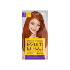 JOANNA MULTI EFFECT COLOR krāsojošais šampūns , bez amonjaka 15 ugunīgi sarkans