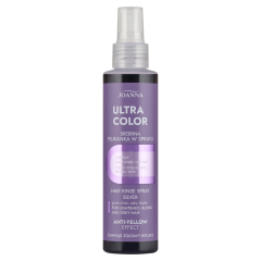 JOANNA ULTRA COLOR Sprejs sirmiem, blondiem un balinātiem matiem Pelēks tonis 150ml