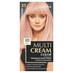 JOANNA MULTI CREAM COLOR noturīga matu krāsa 31.5 rozā blonds