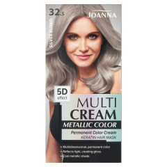 JOANNA MULTI CREAM COLOR noturīga matu krāsa 32.5 sudraba blonds