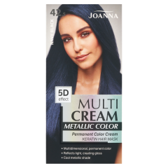 JOANNA MULTI CREAM COLOR noturīga matu krāsa 42.5 tumšzils