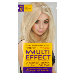 JOANNA MULTI EFFECT COLOR krāsojošais šampūns , bez amonjaka 01.5 ultra gaiši blonds