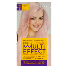 JOANNA MULTI EFFECT COLOR krāsojošais šampūns , bez amonjaka 02.5 rozā blonds