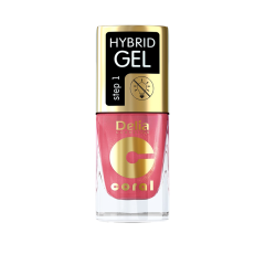 DELIA CORAL HYBRID GEL step 1 nagu laka 16