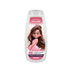 FS ON LINE 3-in-1 Šampūns, dušas želeja un vannas putas 400ml PRINCESS VICTORIA 1871