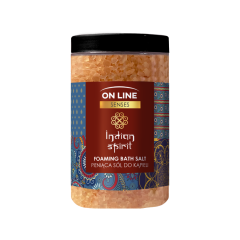 FS ON LINE SENSES putojošs vannas sāls 480g INDIAN SPIRIT
