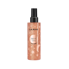 LA RIVE parfimēts ķermeņa sprejs ar spīdumiem BRIGHT GLOW 200ml LA RIVE parfimēts ķermeņa sprejs ar spīdumiem BRIGHT GLOW 200ml