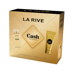 LA RIVE. CASH WOMAN dāvanu komplekts sievietēm (Parfimērijas ūdens un dušas želeja) NEW 5287 new