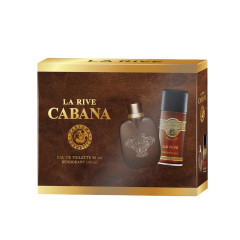 LA RIVE. CABANA dāvanu komplekts vīriešiem (Tualetes ūdens un dezodorants) 7054