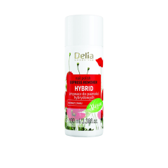 DELIA Express Hibrīda gēla lakas noņēmējs ar magoņu sēklu eļļām 100ml DELIA Express Hibrīda gēla lakas noņēmējs ar magoņu sēklu eļļām 100ml