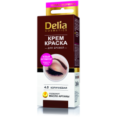 DELIA uzacu  krēmveida krāsa. Brūnā 15 ml 4.0