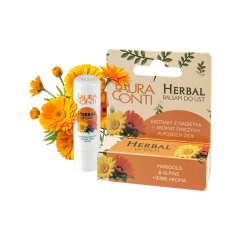 Laura Conti HERBAL lūpu balzāms ar klinģērišu ekstraktu 4,8 g Laura Conti HERBAL lūpu balzāms ar klinģērišu ekstraktu 4,8 g